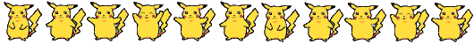 dancing pikachu line